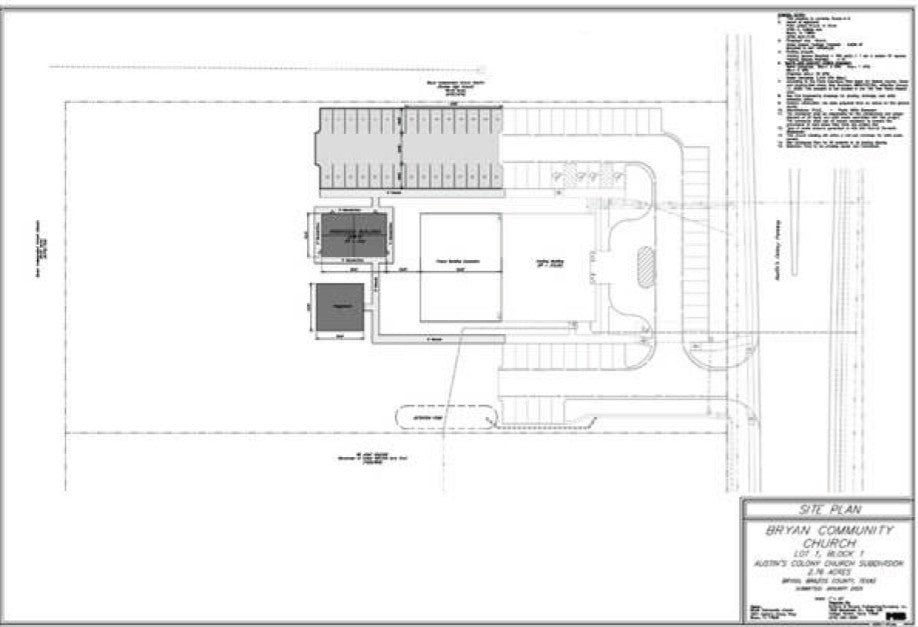 BCC site plans for building and parking expansion
