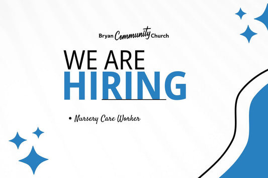 We're Hiring!!
