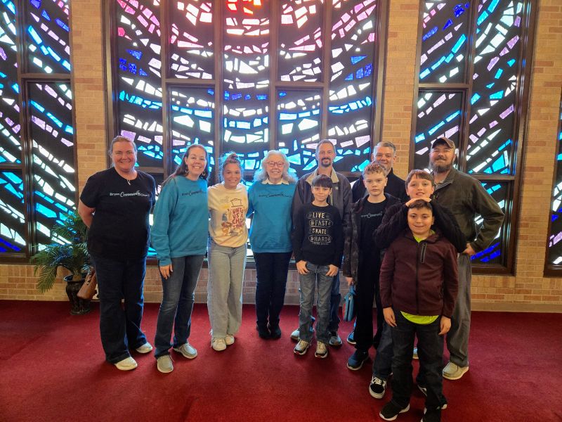 Confirmation field trip to the Salvation Army.