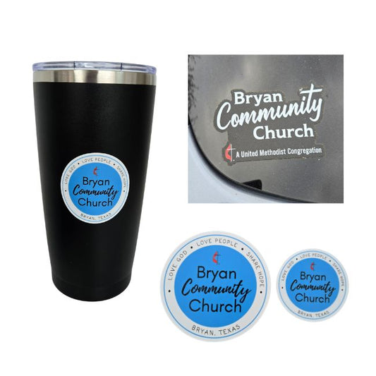 Coffee and sticker bundle
